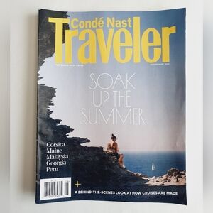 Conde Nast Traveler Magazine July/August, 2025 - Soak Up The Summer